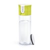 Brita Fill&Go lime green filter bottle +4filters