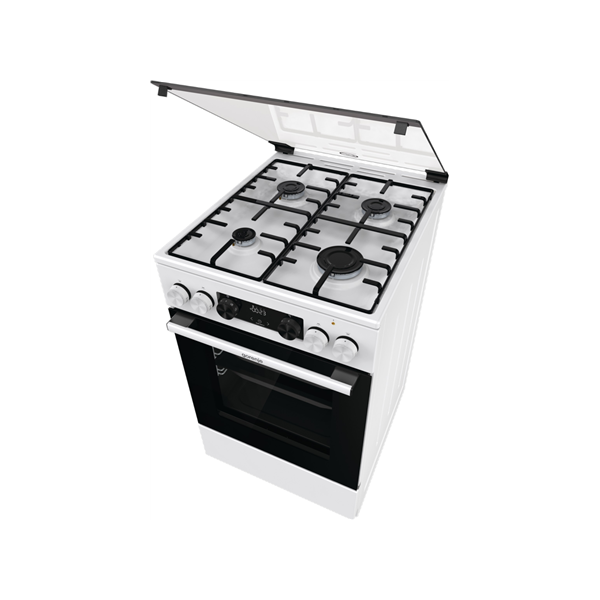 Gorenje Cooker GK5C41WH Hob type Gas, Oven type Electric, White, Width 50 cm, Grilling, 70 L, Depth 59.4 cm