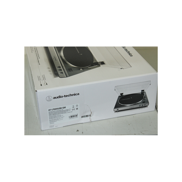 SALE OUT. Audio Technica Turntable Belt-Drive USB & Analog, Gunmetal Audio Technica AT-LP60XUSBGM Fully Automatic Belt-Drive Ste