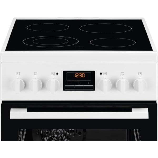 Electrolux LKR540200W cooker Freestanding cooker Ceramic White A