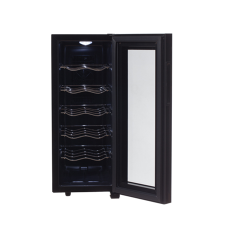 Camry Wine Cooler CR 8068 Energy efficiency class A, Free standing, Bottles capacity Up to 12 bottles, Black