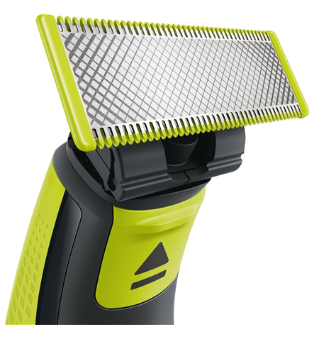 Philips Shaver QP2520/30  OneBlade Operating time (max) 45 min, Wet & Dry, NiMH, Lime green/Grey