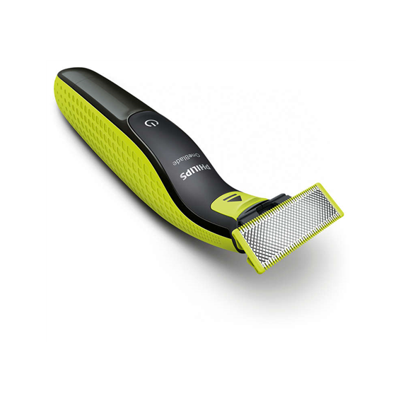 Philips Shaver QP2520/30  OneBlade Operating time (max) 45 min, Wet & Dry, NiMH, Lime green/Grey