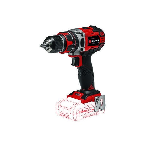 Cordless Drill TP-CD 18/50 LII BL Solo EINHELL 1.22 kg Black, Gray, Red