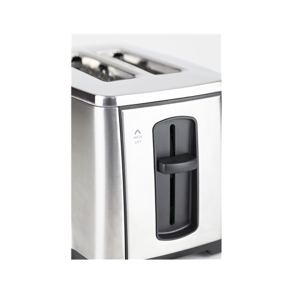 Caso Toaster Inox²   Stainless steel,  Stainless steel, 1050 W, Number of slots 2, Number of power levels 9, Bun warmer included