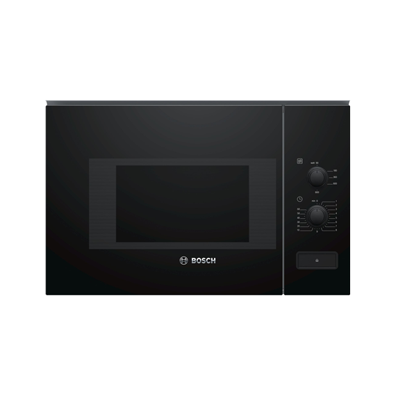 Bosch Microwave Oven BFL520MB0 20 L,  Rotary knob, 800 W, Black, Built-in, Defrost function