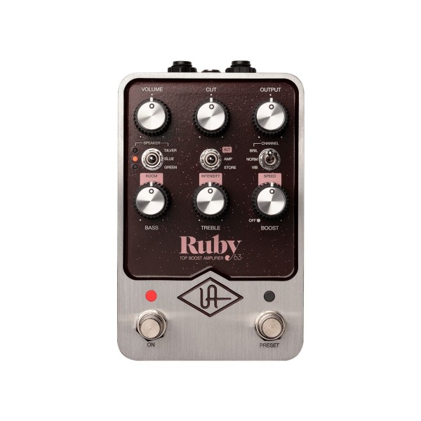 Universal Audio UAFX Ruby '63 Top Boost Amplifier - guitar effect
