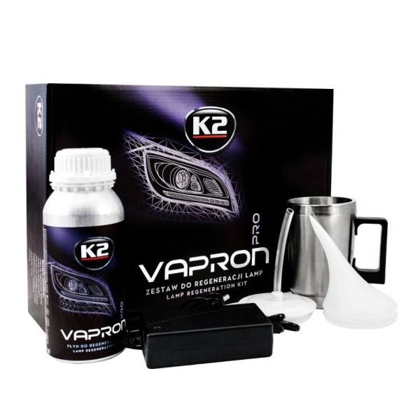 K2 Vapron headlight regeneration kit kettle