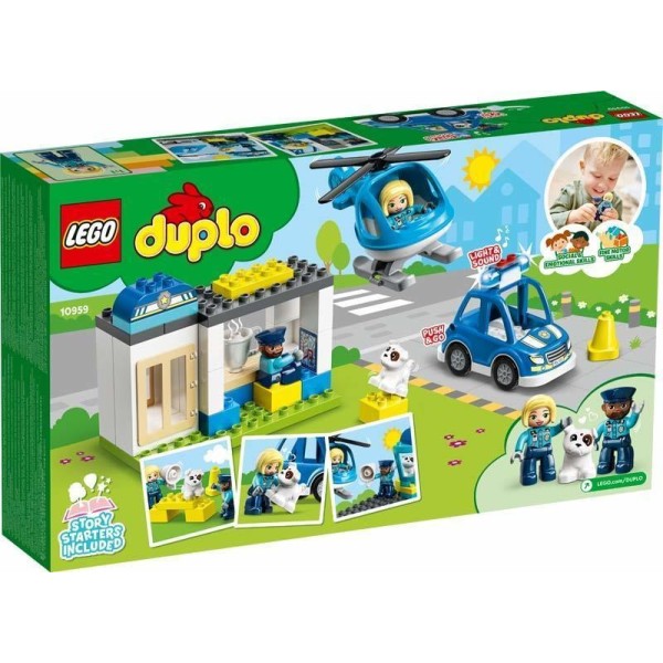 LEGO DUPLO 10959 POLICE STATION AND HELICOPTER