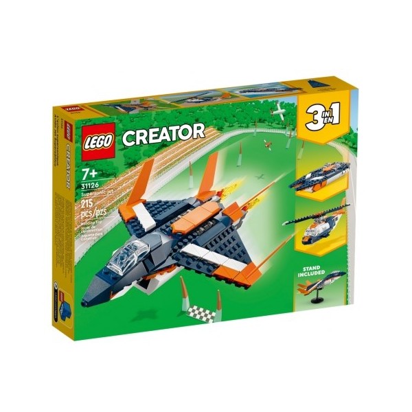 LEGO Creator 31126 Supersonic jetliner