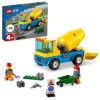 LEGO City 60325 Concrete mixer truck