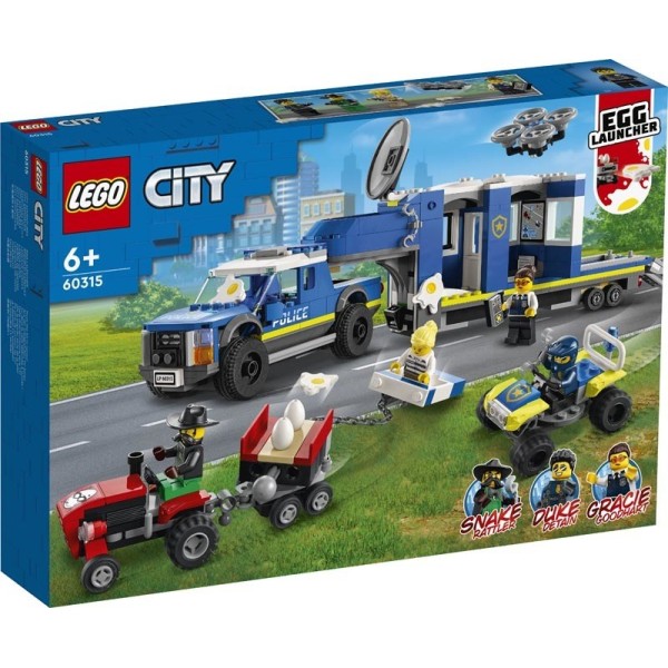 LEGO City 60315 Mobile police command centre