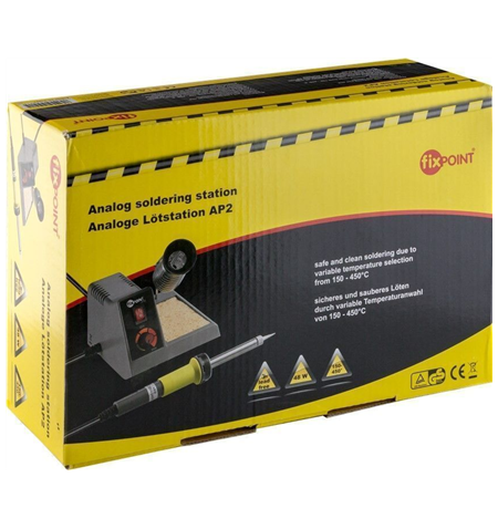 Goobay for carrying out all kinds of soldering operations at home AP2 analogue soldering station  48 W