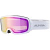 Alpina M40 NAKISKA winter sport goggles White, Pink Unisex Cylindrical(flat) lens