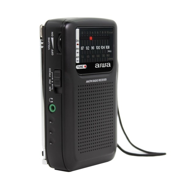 Aiwa RS-33 radio Portable Analog Black