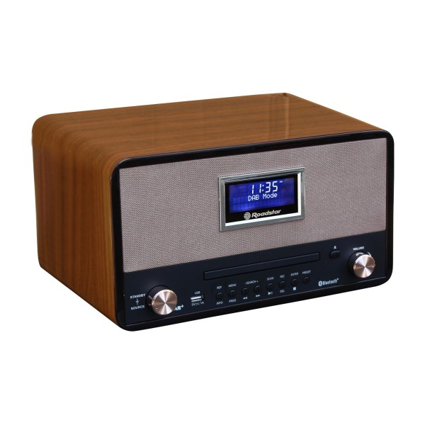 Roadstar HRA1782DBT radio Personal Digital Wood