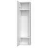 Topeshop DUO SZAFKA BIEL bedroom wardrobe/closet 2 shelves 1 door(s) White