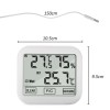 Weather Station Thermometer Hygrometer Indoor Outdoor Temperature Humidity