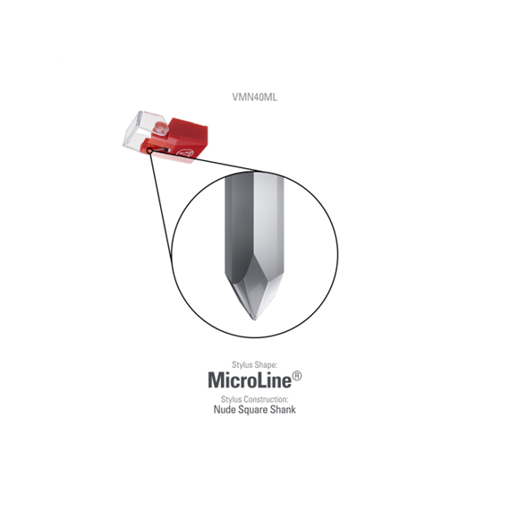 Audio Technica Replacement stylus Microline VMN40ML