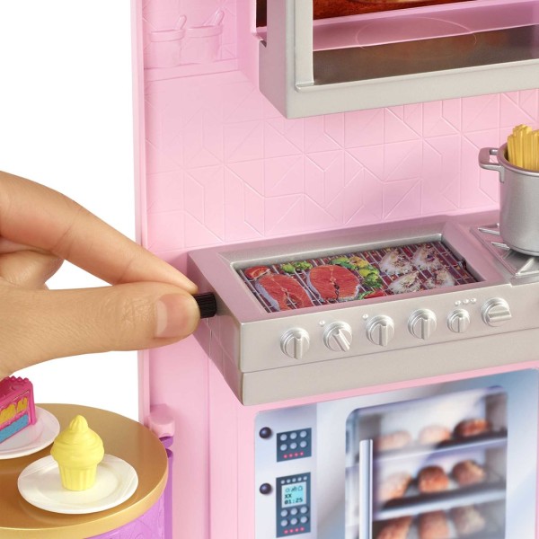 Barbie Cook ‘N Grill Restaurant Playset