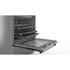Bosch Cooker HLS79Y351U Series 6 Hob type Induction, Oven type Electric, Stainless Steel, Width 60 cm, Grilling, LCD, 63 L, Dept