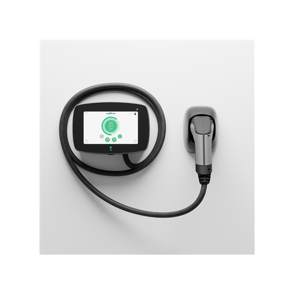 Wallbox Commander 2 Electric Vehicle charger, 5 meter cable Type 2, 11kW, OCCP + RFID + DC Leakage, Black