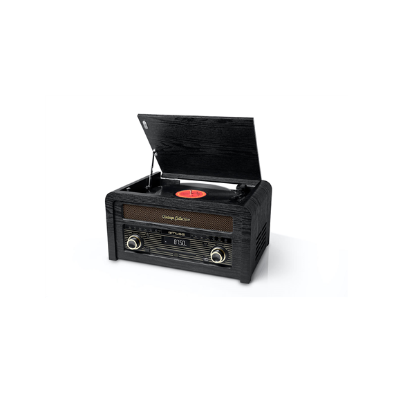 Muse Turntable micro system MT-115W USB port, Bluetooth, CD player, Wireless connection, AUX in, FM radio,
