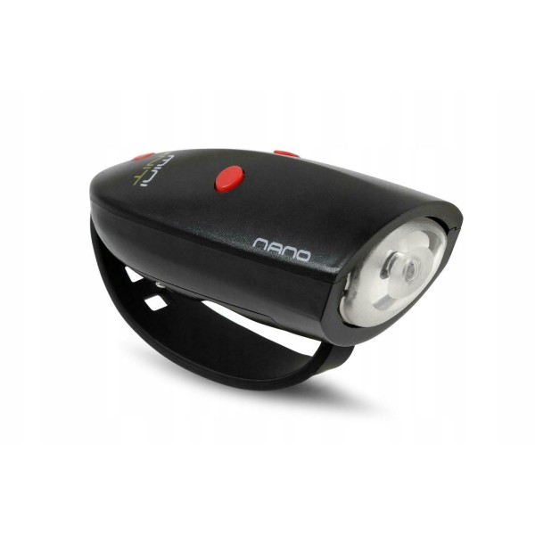 Hornit Nano Black/Red bicycle horn light 6266BLR