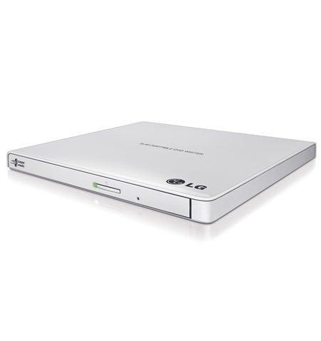 H.L Data Storage Ultra Slim Portable DVD-Writer GP57EW40 Interface USB 2.0, DVD±R/RW, CD read speed 24 x, CD write speed 24 x, W