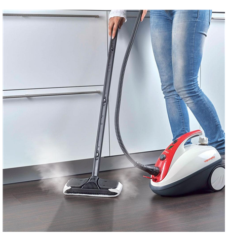 Polti Steam cleaner PTEU0268 Vaporetto Smart 30_R Power 1800 W, Steam pressure 3 bar, Water tank capacity 1.6 L, White/Red