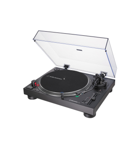 Audio Technica AT-LP120XUSB Turntable, Direct-Drive (Analog & USB), Black