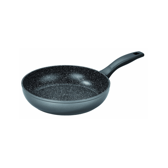 Stoneline Pan 6587 Frying, Diameter 28 cm, Suitable for induction hob, Fixed handle, Anthracite
