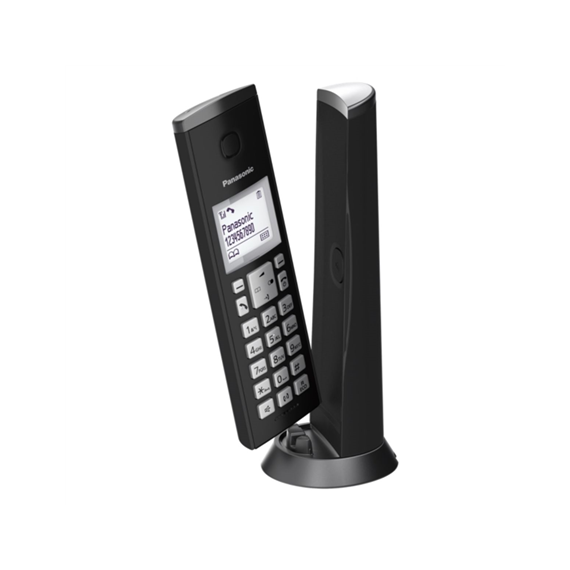 Panasonic Cordless KX-TGK210FXB Black, Caller ID, Wireless connection, Conference call, Built-in display, Speakerphone