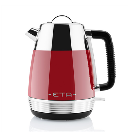 ETA Storio Kettle ETA918690030 Standard, 2150 W, 1.7 L, Stainless steel, 360° rotational base, Red