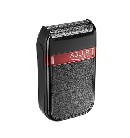 Adler Shaver AD 2923 Cordless, Charging time 1 h, Operating time 45 min, Wet use, NiMH, Number of shaver heads/blades 1, Black
