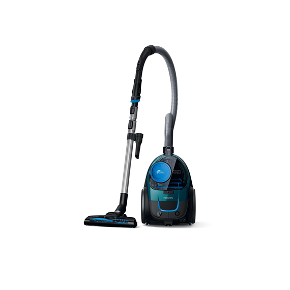 Philips Vacuum cleaner  PowerPro Compact FC9334/09 Bagless, Power 900 W, Dust capacity 1.5 L, Black/Blue