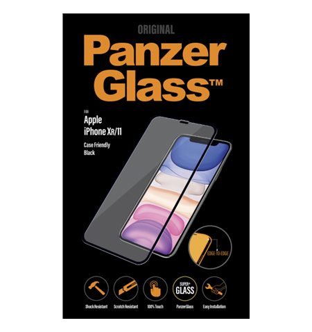 PanzerGlass Apple iPhone XR/11 Casefriendly,Black
