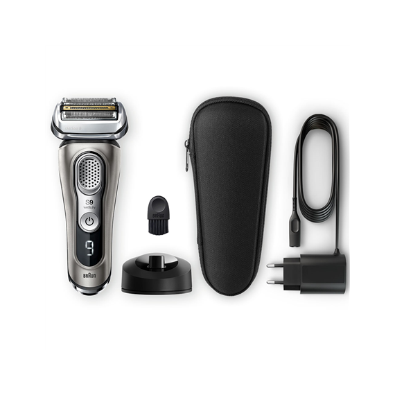 Braun Shaver 9325s Cordless, Charging time 1 h, Wet use, Lithium Ion, Number of shaver heads/blades 5, Graphite